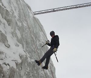 Ice climbing