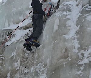 Ice climbing