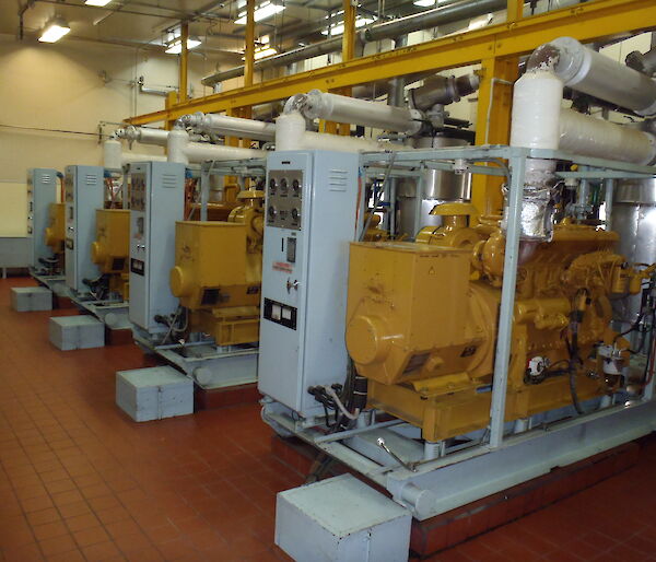 The four main power house engines