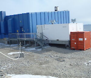 Relocated Hydroponics facility, now next to the main Power House