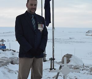 Jason, a veteran of East Timor and the Solomons