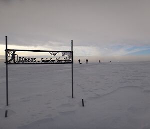 Signage for Robbo’s Hut