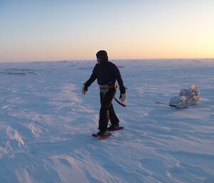 Sled hauling