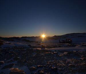 Sunset at Browning