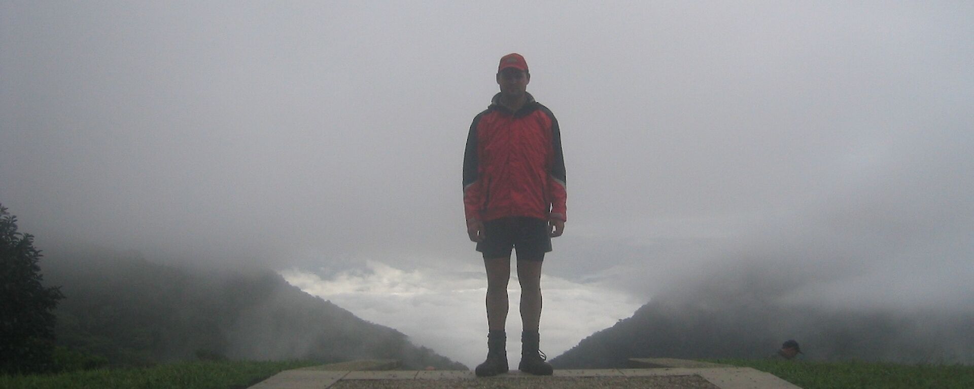 Dan at Isurava in Papua New Guinea