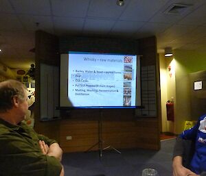 Powerpoint presentation about whisky at Casey