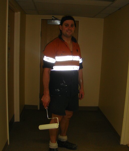 Dan the carpenter at Casey