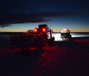 Refuelling the haggs at dawn