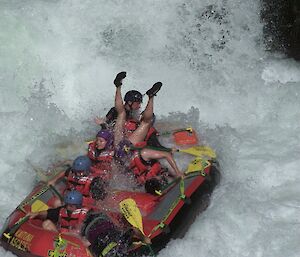 Mark rafting in New Zealand