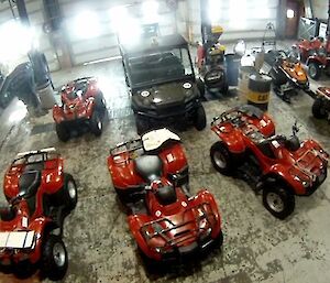 Organised chaos in the mechanical workshop