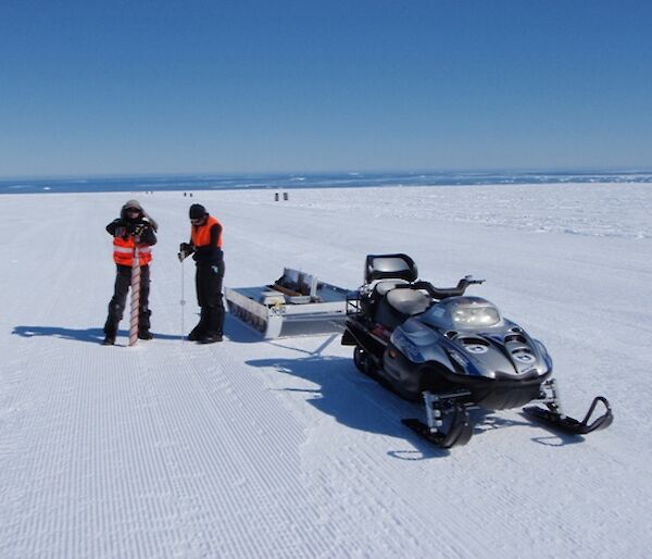 Surface density testing at the Casey Ski Landing Area (CSLA)