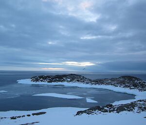 View from Peterson Island camp