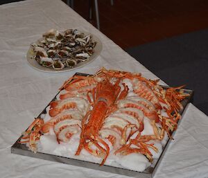 Seafood for end of winter dinner