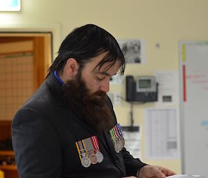 Jeb, an Afghanistan veteran, on ANZAC Day