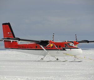 And a twin otter arrives just for good measure