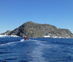 The boat ride to Ardery Island