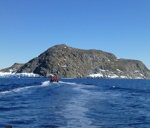 The boat ride to Ardery Island