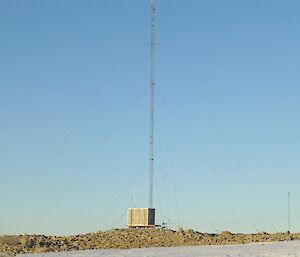 Casey station receiver hut