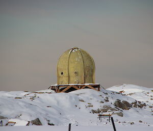 Picture of an old structure at Wilkes