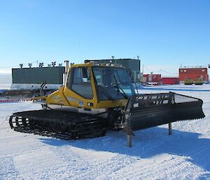 A Prinoth snow groomer