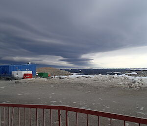 Picture of a Cumulus Arcus over Casey