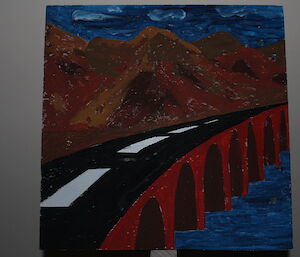 Painting of a bridge