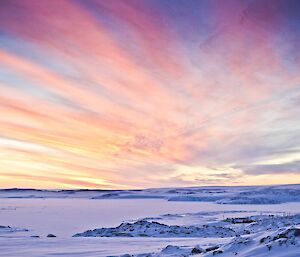 Another sunrise with a mixture of colours