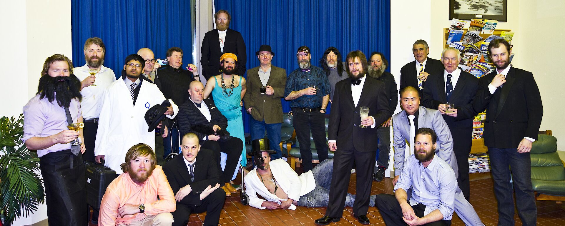 James Bond group picture