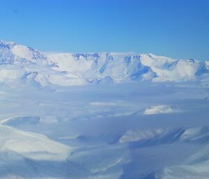 Snow cover mountains