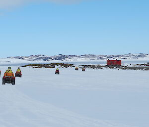 Travel training near Robinson Ridge Hut