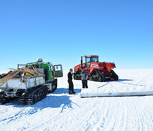 Cane line maintenance on the way back to Casey