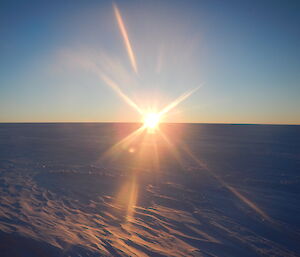 Sunrise en-route to Wilkins