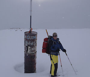 Belinda participating in the A08 to Casey event