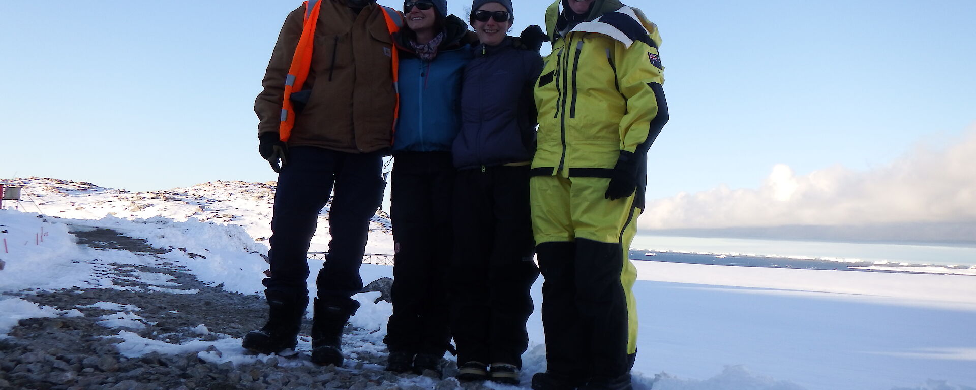 Johan, Bec, Lauren, Deb