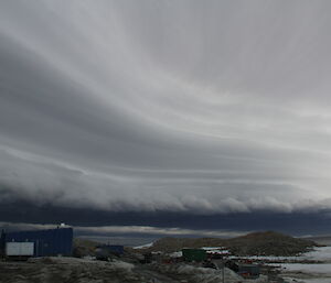 Low pressure system — another angle