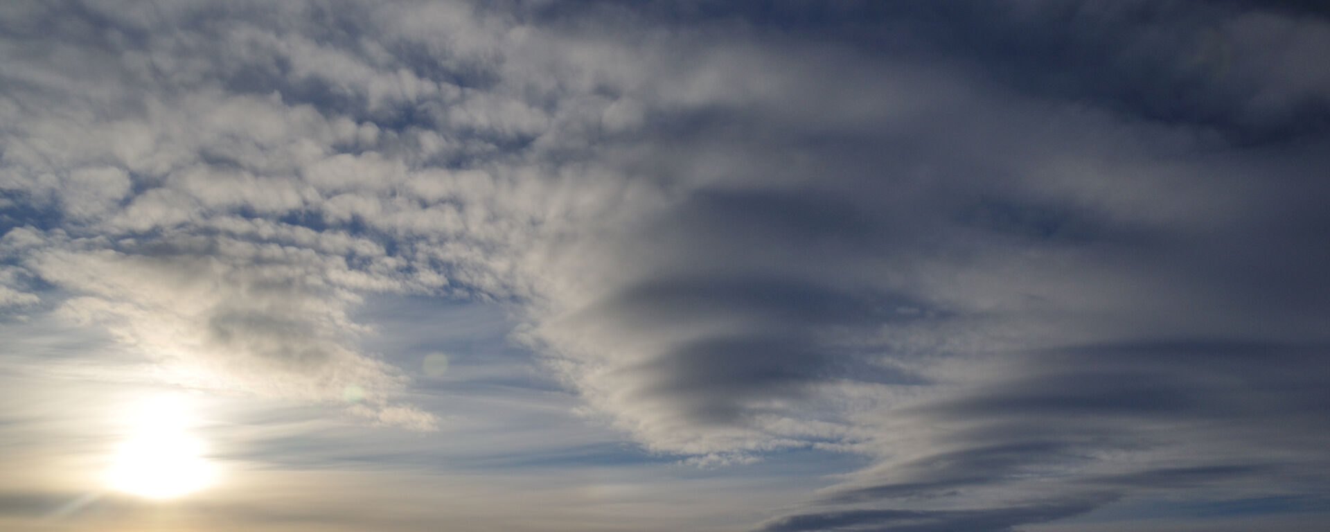Cloud layers taken on the plateau above Casey