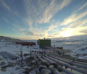 General view of Casey site services