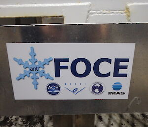 The FOCE (Free Ocean CO2 Enrichment) logo