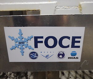 The FOCE (Free Ocean CO2 Enrichment) logo