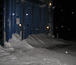 West end of the balloon shed, Casey station.