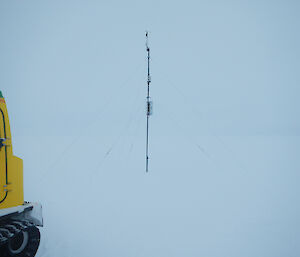 The remains of the Cape Poinsett Automatic Weather Station