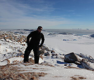 Scott Clifford on Reeves Hill