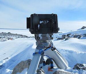 The bird camera at Blakeney Point near Casey station