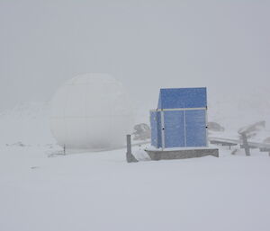 A blue box for Met instrumentation at Casey