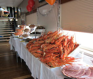 Even more food on the Christmas buffet