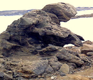 Another wind carved rock