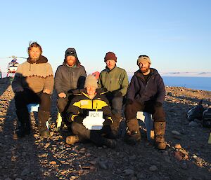 The biodiversity team at Beaver Lake