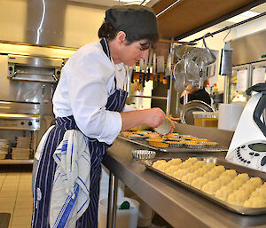 Brigid preparing Easter treats