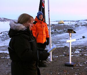 Raising flags at Davis 2012