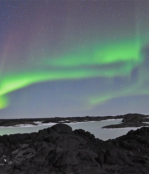 Aurora at Bandit’s hut